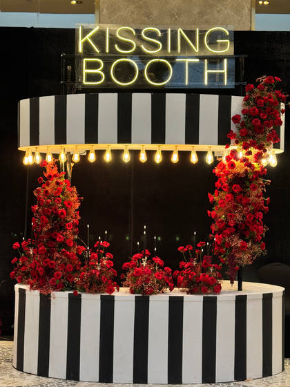 Photo-op and Signage — After Party decor — Alka x Manish